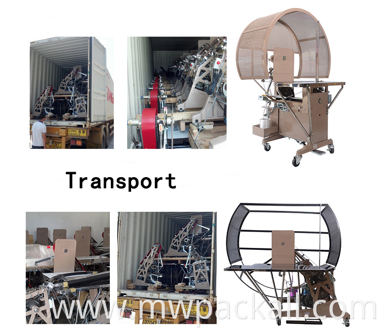 New Automatic Pe Bundle Tying Machine/Automatic Strapping Machine with PE strap for cloth